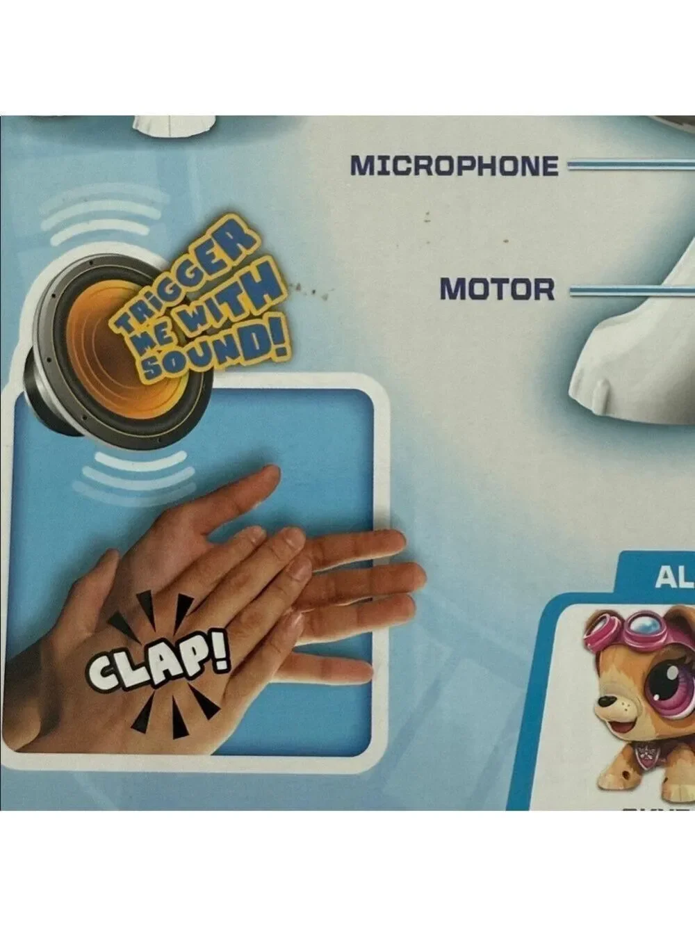 Nickelodeon Paw Patrol Marshall Build-a-Bot Robotic Pet Steam Toys Kids 3-10Y